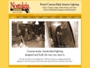 Website Snapshot of Nostalgia Lighting