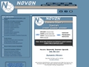 Website Snapshot of NOVON COMPANY INC