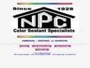 Website Snapshot of N P C SEALANTS INC