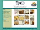 Website Snapshot of Natural Products, Inc.