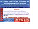 Website Snapshot of NATIONAL PROTECTIVE SERVICES, INC.