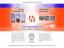 Website Snapshot of Fred A. Nudd Corp.