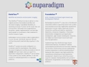 Website Snapshot of NUPARADIGM SYSTEMS INC