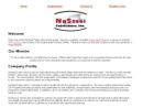 Website Snapshot of Nu Steel Fabricators, Inc.
