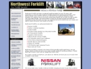 Website Snapshot of NORTHWEST FORKLIFT, INC.