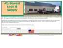 Website Snapshot of Northwest Lock & Supply
