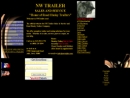 Website Snapshot of NW Trailer Sales & Service