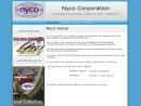 Website Snapshot of Nyco Corp.