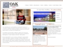 Website Snapshot of OAK CONTRACTING CORPORATION