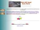 Website Snapshot of Oak Hill Used Auto & Truck