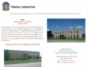 Website Snapshot of Oakley Industries, Inc.