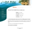 Website Snapshot of Oak Ridge Apparel & Awards
