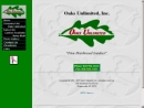 Website Snapshot of Oaks Unlimited