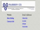 Website Snapshot of O B & E Rubber Co.