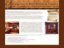 Website Snapshot of Orange County Wood Refinishing Company