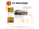 Website Snapshot of O C Industries