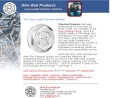 Website Snapshot of Ohio Rod Products