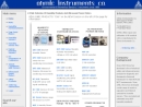 Website Snapshot of Ohmic Instruments Co.