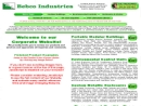 Website Snapshot of Bebco Industries, Environmental Control Units Div.