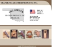 Website Snapshot of Oklahoma Leather Products, Inc.