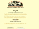 Website Snapshot of Old Trapper Smoked Products