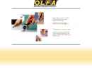 Website Snapshot of OLFA-North America
