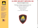 Website Snapshot of OLYMPIC SECURITY SERVICES INC