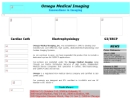 Website Snapshot of Omega Medical Imaging, Inc.