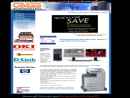 Website Snapshot of Office Machine Sales & Service