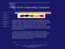 Website Snapshot of O'neil Color & Compounding Corp.