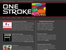 Website Snapshot of One Stroke Inks