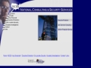 Website Snapshot of NATIONAL CONSULTING & SECURITY SERVICES INC