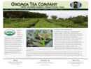 Website Snapshot of ONOMEA TEA COMPANY INCORPORATED