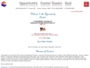 Website Snapshot of Opportunity Center