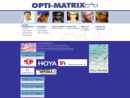 Website Snapshot of OPTI-MATRIX, INC.