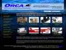Website Snapshot of Orca Marine Cooling Systems