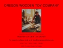 Website Snapshot of Oregon Wooden Toy Co.