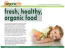 Website Snapshot of Organiclife, LLC