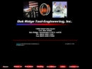 Website Snapshot of OAK RIDGE TOOL ENGINEERING INC