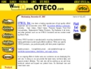 Website Snapshot of Oteco, Inc.
