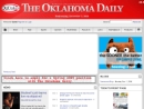 Website Snapshot of Oklahoma Daily