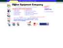 Website Snapshot of Office Equipment Co.
