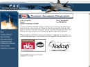 Website Snapshot of PRECISION AEROSPACE CORP