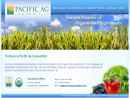 Website Snapshot of PACIFIC AG COMMODITIES CORPORATION