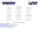 Website Snapshot of PACIFIC WELDING SUPPLIES, INC