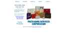 Website Snapshot of Packaging Services Corp.