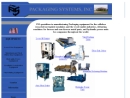 Website Snapshot of Packaging Systems, Inc.