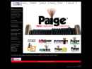 Website Snapshot of Paige Electric Co, LP