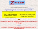 Website Snapshot of Z-Tech, Inc.