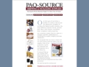 Website Snapshot of Paq-Source